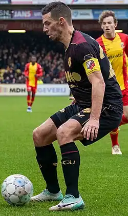 Viergever namens FC Utrecht in 2023