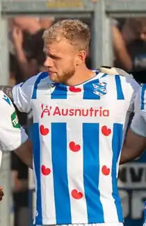 Brouwers in 2023 als speler van sc Heerenveen