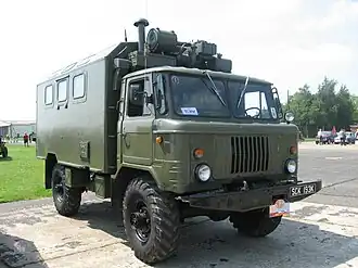 GAZ-66 met vaste opbouw