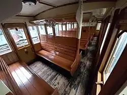 Interieur rijtuig C 46.