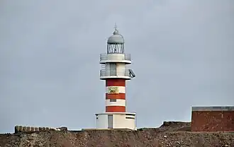 De derde vuurtoren van Punta de Arinaga (1985)