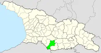 Kaart van Achalkalaki