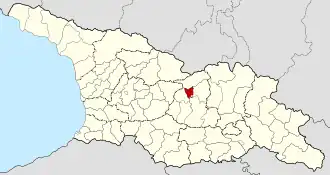 Kaart van Gemeente Koerta