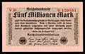 5 miljoen Mark (20 augustus 1923)