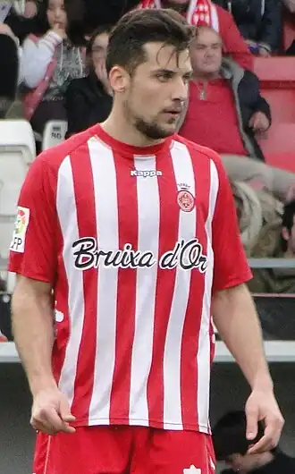 Granell met Girona FC in 2015