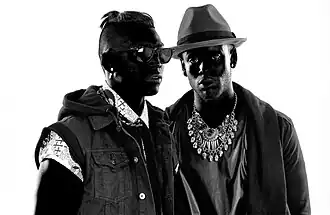 het duo in januari 2014