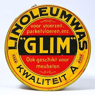 Linoleumwas van GLIM
