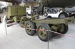 Laadgedeelte en achterkant bestuurderscabine