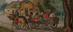 Boeren in een wagen, 1620, The Phoebus Foundation