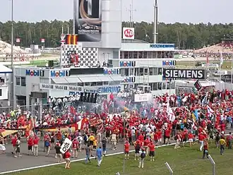 Het podium van 2004.