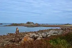 Even ten noorden van Plougrescant