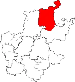 Ligging Nokeng tsa Taemane Local Municipality