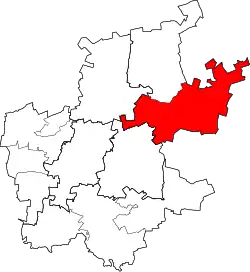 Ligging Kungwini Local Municipality