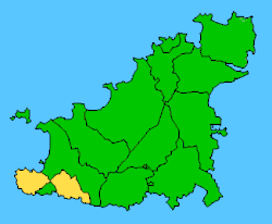 Torteval binnen Guernsey