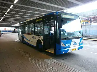 Van Hool A308 van vervoerbedrijf GVU