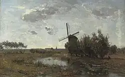 Windmolen bij Abcoude