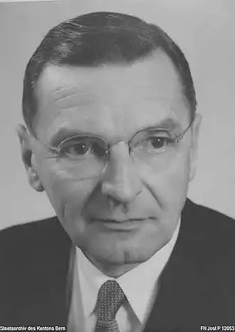 Gabriel Despland in 1958.