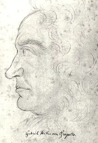Zelfportret, ca. 1700 (krijttekening)