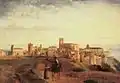 Zicht op Vasto, zijn geboortestad. Parijs, 1831