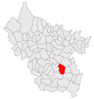 Kaart van Gălbinași