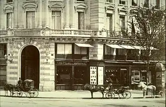 Maison Goupil & Cie, Place de l'Opéra in Parijs