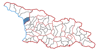 Het Georgische district Gali.