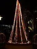 Kerstboom in Gambia, 24 december 2013
