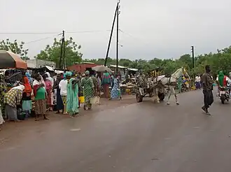 Straat in Tambacounda