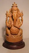 Ganesha van sandelhout