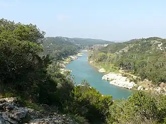 De Gard vanaf de Pont du Gard