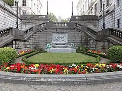 Victor Horta-fontein (1920-1921), Brussel