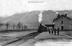 Station Laruns - Eaux-Bonnes rond 1900.