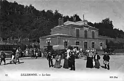 Station Lillebonne rond 1900