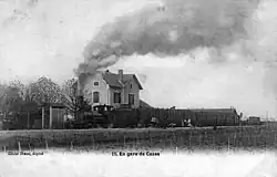 Station Cozes rond 1900