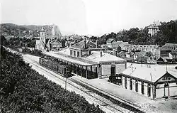 Station Étretat rond 1900