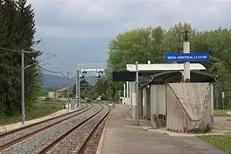 Station Brion-Montréal-La Cluse