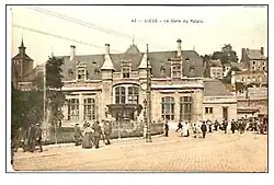 Station Liège-Palais, 1915-1979