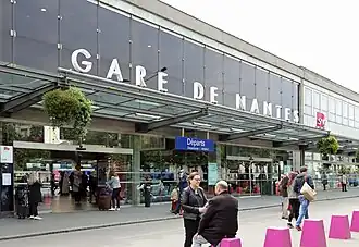 Station Nantes: noordelijke ingang