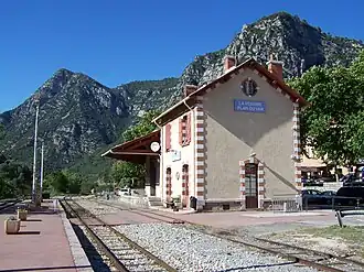 Spoorlijn Nice - Digne-les-Bains op de kaart