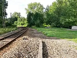 Voormalige aansluiting in Saint-Omer-en-Chaussée