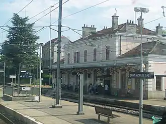 Station van Saint-André-le-Gaz
