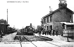 Station Paulu rond 1908