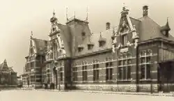 Stationsgebouw in 1904