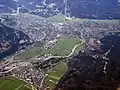 Luchtfoto van Garmisch-Partenkirchen