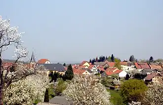 Gezicht op Garrebourg / Garburg