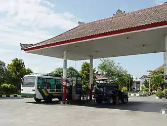 Benzinestation in Batuan