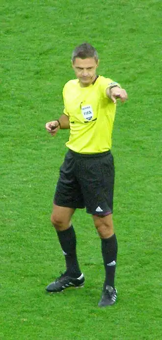 Skomina tijdens EURO 2012
