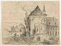 Gebouw te Boppard, Rijksmuseum Amsterdam