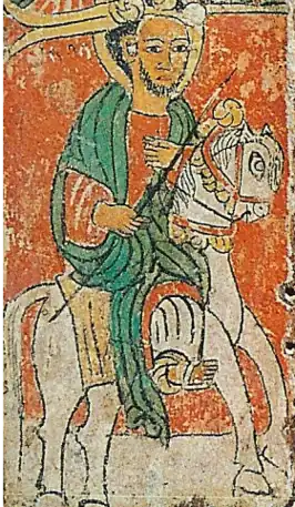 Gebre Mesqel Lalibela, Ethiopisch icoon IESMus3450[1]