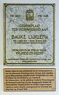 Monument voor Bauke Lijklema